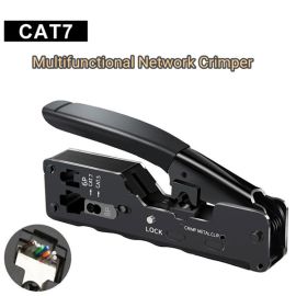 Cat7 RJ45 crimper 6P 8P network wire plier stripping tool