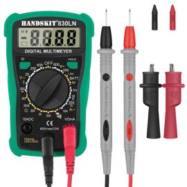 Handskit 830LN digital AC/DC ammeter voltmeter ohm tester