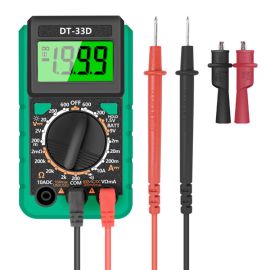 handskit DT-33D digital multimeter auto AC/DC voltage meter