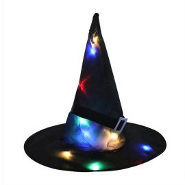 halloween LED glowing witch hat