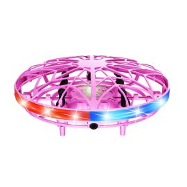 LED UFO ball flying spinner helicopter mini drone