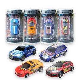 1:64 Mini Cans 2.4G Remote Control Racing Vehicle Model Toy 