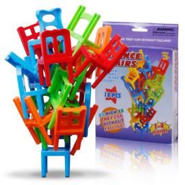 18pcs Mini Chair Balance Blocks Toy