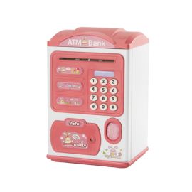 fingerprint electronic deposit piggy bank kids save money box