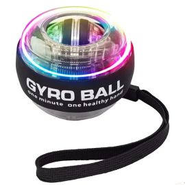 LED wrist power trainer gyro ball hand strengthener