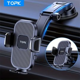 TOPK D38-E Car Phone Holder Mount Fit For All Phones