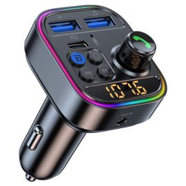 T18 car phone charger mp3 player fm transmitter bluetooth adapter 