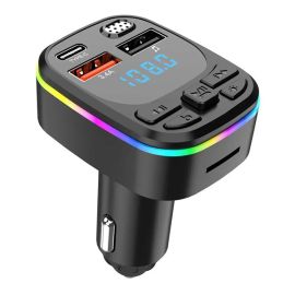 C11 car phone charger MP3 player FM transmitter