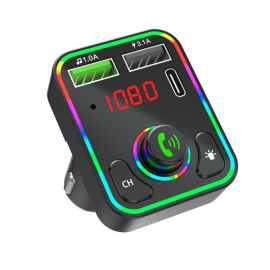 F3 car fm transmitter bluetooth mp3 player pd fast charger