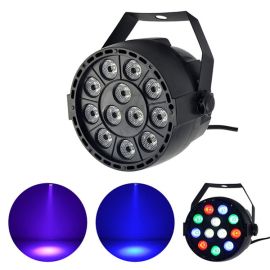 12PCS RGB leds LED stage lighting disco DJ Club DMX strobe light lamp