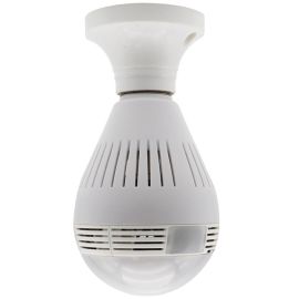Wireless WIFI IP Camera Panoramic 360 Degree Bulb LED Lights 960P