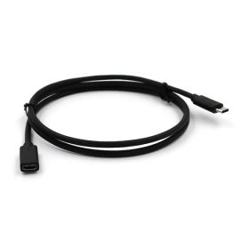 Usb 3.1 Type-C Male To Female Video Transmission Extender Cable 1M