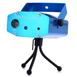 100 - 240V 9W Mini LED laser stage light RGB projector lighting for party DJ KTV