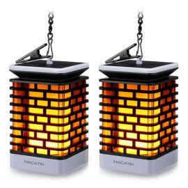 NACATIN SL - 104 Solar Flame Lamps LED Sensor Light