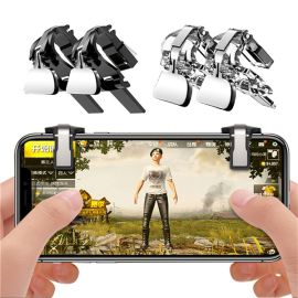 Transparent Mobile Game Fire Button Aim Key Gaming Trigger L1R1 Shooter Controller PUBG