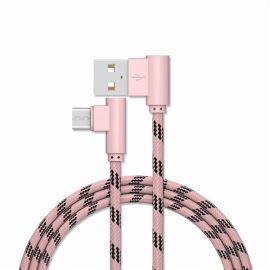 1M Android Cable Charge For Android Cellphone 90 Degree Cable