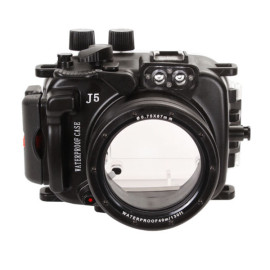 40m Meikon Nikon 1 J5 Underwater Housing Waterproof Case 10-30 & 10mm