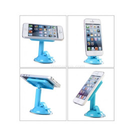 360 Degree Rotatable Bicycle Bike Cell Phone Holder Clip Stand Mount for Iphone Android