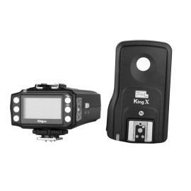 Pixel King Pro Wireless E-TTL Flash Trigger Kit with LED Screen For Canon
