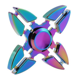 UFO Aluminum Fidget Spinners Fingertip Gyro Toys