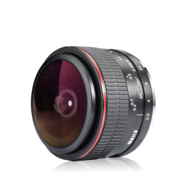 Meike 6.5mm Ultra Wide f/2.0 Circular Fisheye Lens for Canon