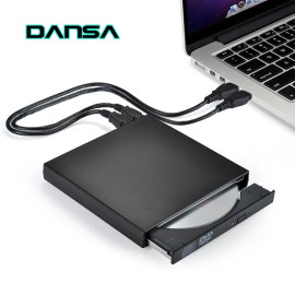 External DVD Drive USB 2.0 CD ROM Player CD-RW Burner