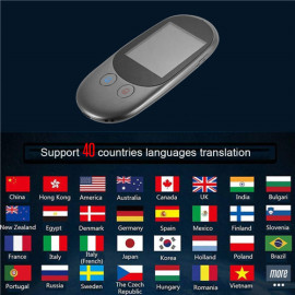 Portable Smart Voice Translator For Real Time 25 Multi-Language Translation