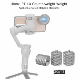 Ulanzi PT-10 60g counterweight for DJI Osmo mobile 3 counter weight stabilizer