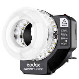 Godox witstro AR400 400W 2 in 1 ring flash speedlite LED video light