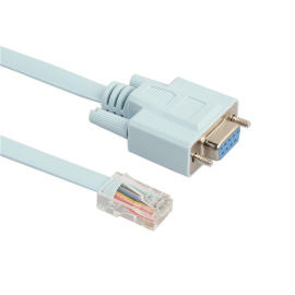 rj45 cat5 ethernet To rs232 db9 com network adapter cable