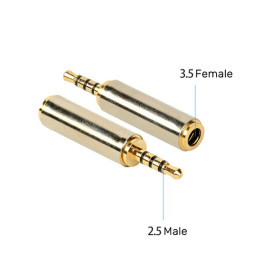 male to female audio cable adapter