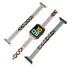 bling lady bracelet stainless steel strap for iwatch