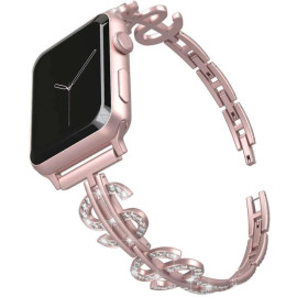 bling bracelet stainless steel band for iwatch apple watch