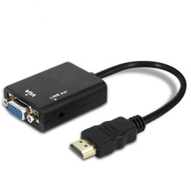 1080P hdmi to vga adapter cable video convertor