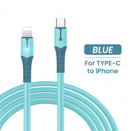 20w fast charging usb c to 8-pin cable for iphone