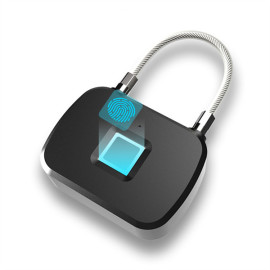 fingerprint padlock waterproof rechargeable smart lock