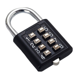 8 digits password padlocks zinc alloy cabinet lock