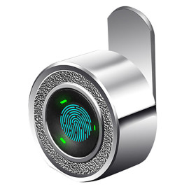 electronic glass smart fingerprint lock for cabinet drawer