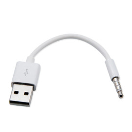 3.5mm Jack to usb aux charge cable audio adapter ipod