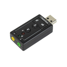 usb audio adapter to jack 3.5mm external sound card