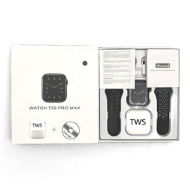 T55 pro max smartwatch with tws earphone