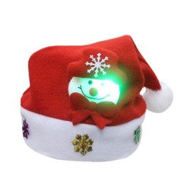 lighted christmas hats xmas party decoration
