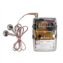 RETEKESS TR624 transparent portable radio