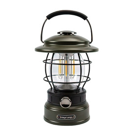 outdoor retro camping light rechargeable LED portable lamp