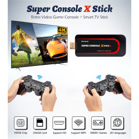4K video game console stick tv box