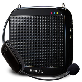 SHIDU S613 18W UHF wireless voice amplifier