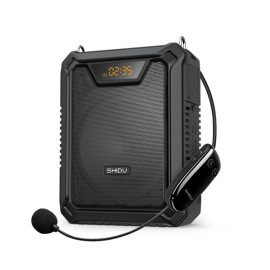 SHIDU M808 18W UHF wireless voice amplifier