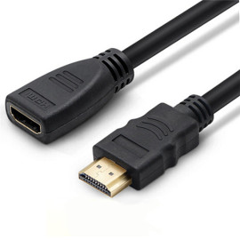 1.5m male to female hdmi cable