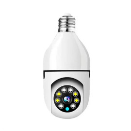 E27 light bulb home wifi security camera