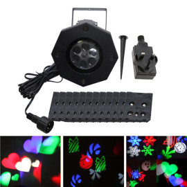 YWXLight LED projection lights snowflake christmas light outdoor lighting